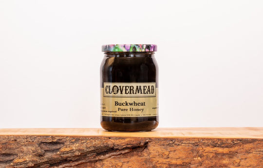 Pure unpasteurized Buckwheat Honey. Local Ontario Canada real honey