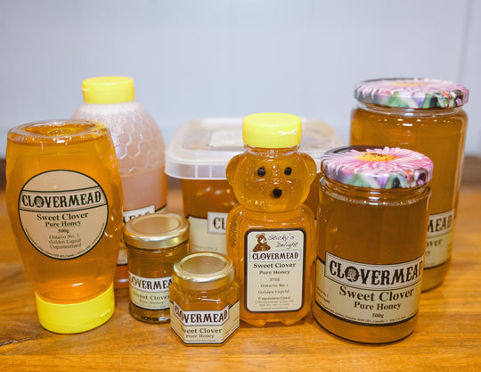 Sweet Clover Honey Pure Unpasteurized Ontario Honey 