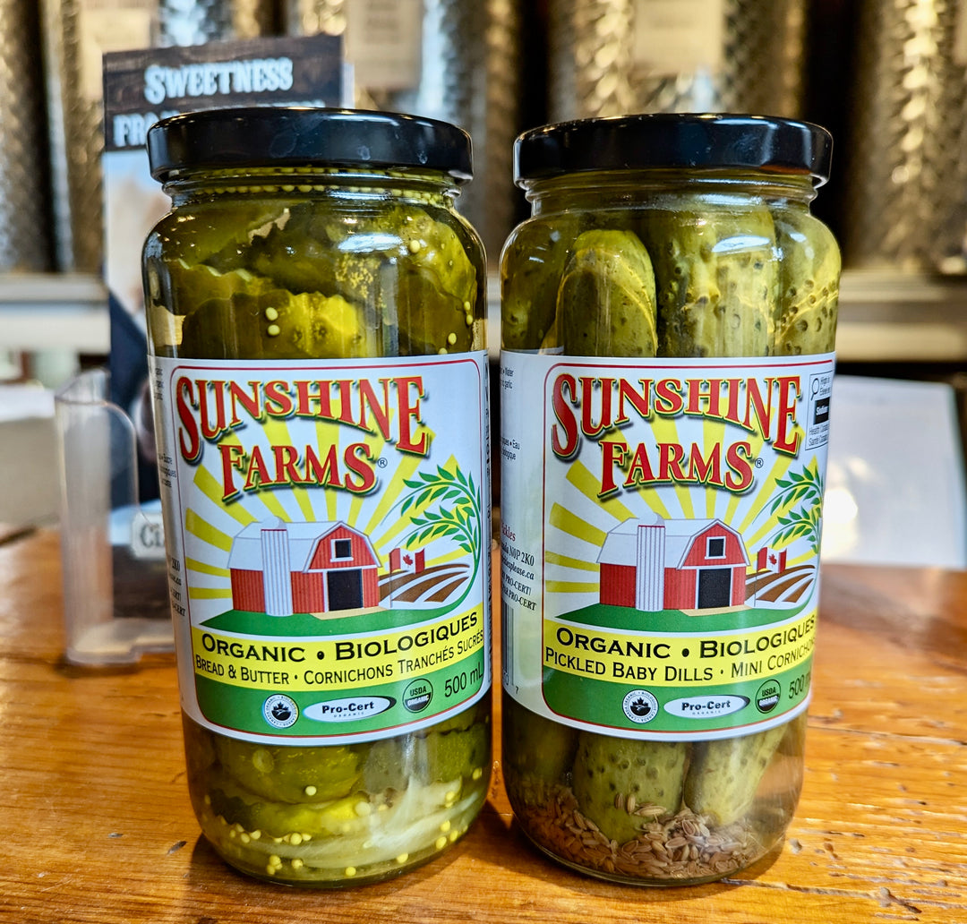 Organic Bread and Butter Pickles