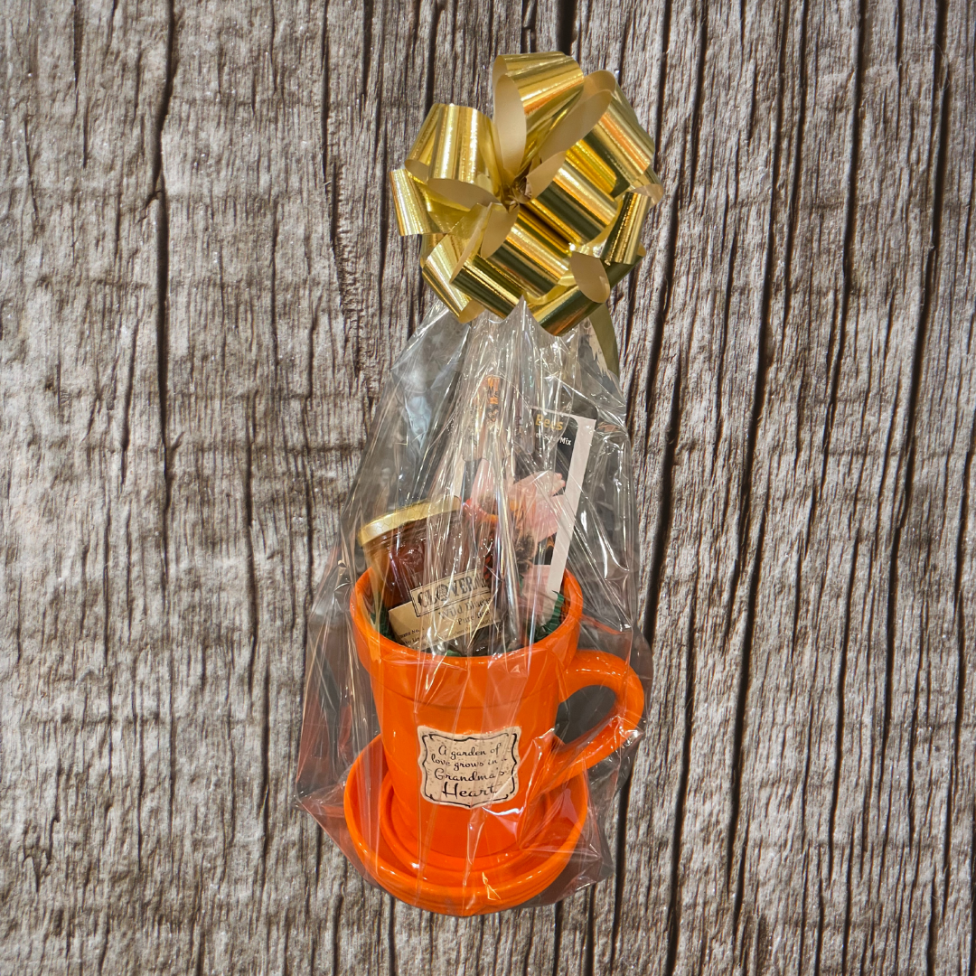 Orange Flower Mug Gift
