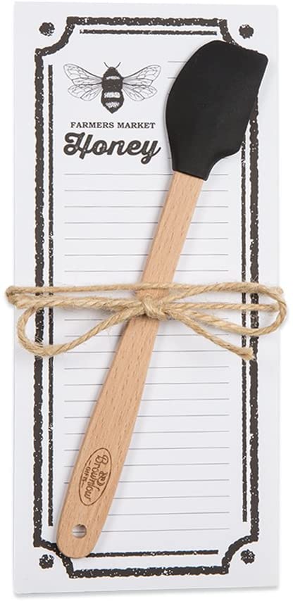 Magnetic Notepad with Mini Spatula