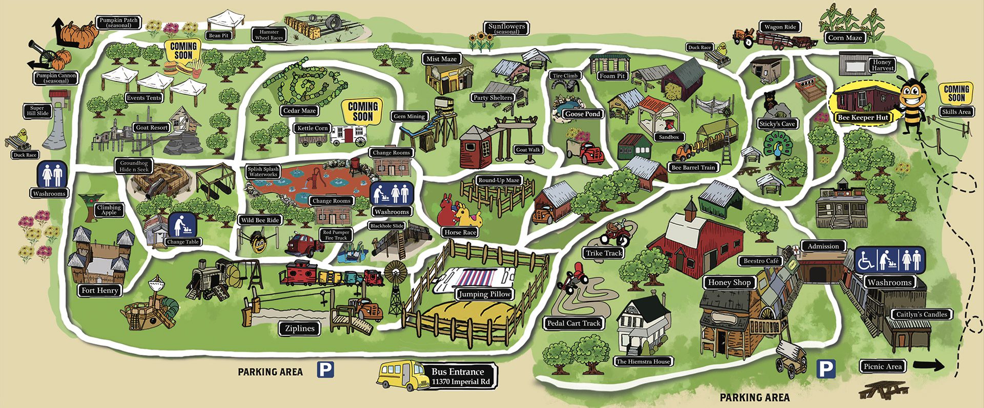 Adventure Farm Map